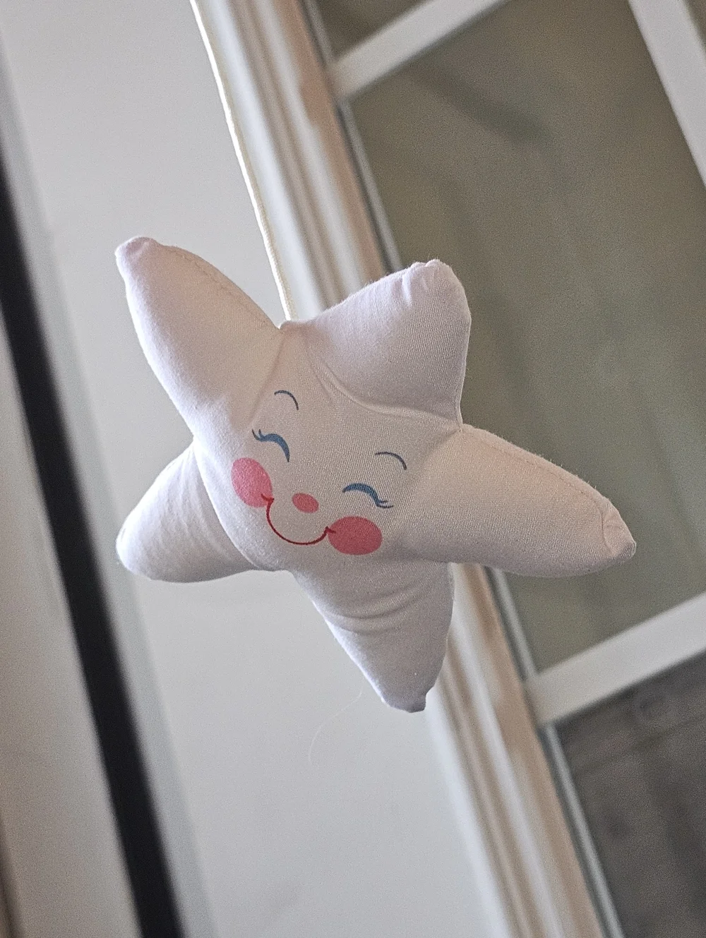 1980s Teddy‎ Celestial Crib Mobile Plush Music Box Working Pastels Century Japan